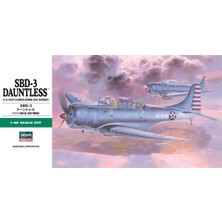 Hasegawa JT19 9119 1/48 Ölçek, Sbd-3 Dauntless, Savaş Uçağı Plastik Model Kiti