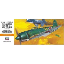 Hasegawa A6 136 1/72 Ölçek, Kawanishi N1K2-J Shidenkai (George), Savaş Uçağı Plastik Model Kiti