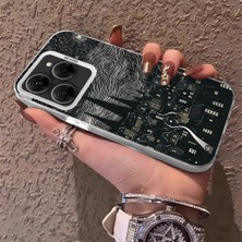 HONTINGA Tecno Spark 20 Pro ile Uyumlu Kılıf Silikon Kenar Sert Arka Kamera Koruyucu Basitlik Anti Düşme Kamera Korumalı Karikatür Desen Couple Telefon Kılıfı Kadın ve Erkek Için Uygundur K1-1487