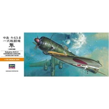 Hasegawa A1 131 1/72 Ölçek, Nakajıma KI43-II Hayabusa (Oscar), Savaş Uçağı Plastik Model Kiti