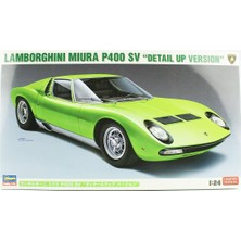 Hasegawa 20439 1/24 Ölçek, Lamborghini Miura P400 Sv, Otomobil Plastik Model Kiti