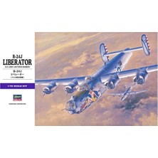 Hasegawa E29 1559 1/72 Ölçek, B-24J Liberator, Savaş Uçağı Plastik Model Kiti