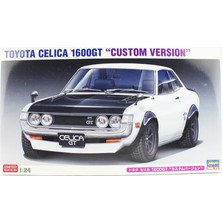 Hasegawa 20672 1/24 Ölçek, Toyota Celica 1600GT (CUSTOM Version), (Limited Edition) Otomobil Plastik Model Kiti