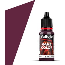 Vallejo 72113 18 ml. Deep Magenta, Game Color Serisi Model Boyası