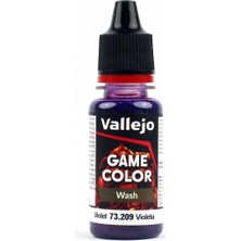 Vallejo 73209 18 ml. Violet Wash, Game Color Serisi Model Boyası