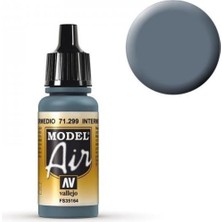 Vallejo 71299 18 ml. Intermediate Blue, Model Air Serisi Model Boyası