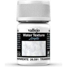 Vallejo 26591 30 Ml. Transparent Water, Diorama Su Dokusu Yapma Boyası