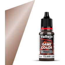 Vallejo 72059 18 ml. Hammered Copper, Game Color Serisi Model Boyası