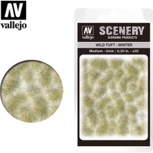 Vallejo SC410 Winter, 4 Mm. Hazır Çim Dokusu