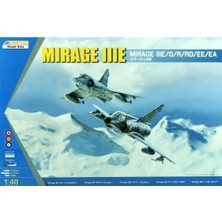 Kinetic K48050 1/48 Ölçek, Dassault Mirage Iııe/o/r/rd/ee/ea Savaş Uçağı, Plastik Model Kiti