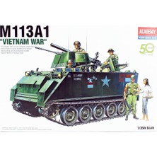 Academy 13266 1/35 Ölçek, M-113A1 Apc Vietnam Zırhlı Personel Taşıyıcı, Plastik Model Kiti