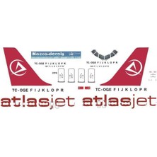 Nazca Decals Atj002B 1/144 Ölçek, Atlasjet A320 -New