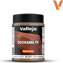Vallejo 26221 200 Ml. Muddy Water, Çamurlu Su Dokusu