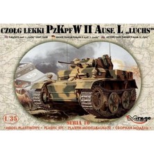 Mirage 35107 1/35 Ölçek, Pzkpfw II Ausf L Luchs Light Tank, Plastik Model kiti