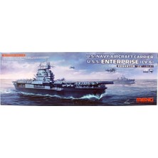 Meng PS-005 1/700 Ölçek, Amerikan U.S.S. Enterprise (CV-6) Uçak Gemisi, Plastik Model Kiti