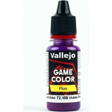 Vallejo 72159 18 ml. Fluorescent Violet, Game Color Serisi Model Boyası