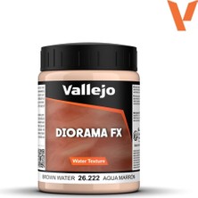 Vallejo 26222 200 Ml. Brown Water, Nehir Suyu Dokusu