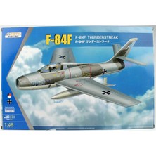 Kinetic K48068 1/48 Ölçek, F-84F Thunderstreak (Avrupa Versiyonu) Savaş Uçağı, Plastik Model Kiti