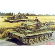 Dragon 6800 1/35 Ölçek, Tiger 1, Geç Dönem Wittmann'ın Son Tankı Plastik Model Kiti