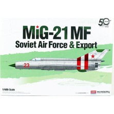 Academy 12311 1/48 Ölçek, Sovyet Hava Kuvvetleri Mig-21 Savaş Uçağı, Plastik Model Kiti