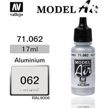 Vallejo 71062 18 ml. Aluminium, Model Air Serisi Model Boyası