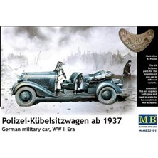 Masterbox 35101 1/35 Ölçek, Polizei-Kuebelsitzwagen Ab 1937, German