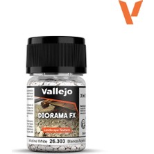 Vallejo 26303 60 Gr. Alkaline White, 2.0 - 5.0 Mm. Taneli Yüzey Dokusu
