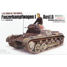 Dragon (Mono) MD001 1/35 Ölçek, Pz.kpfw.ı Ausf. B Tankı Plastik Model Kiti