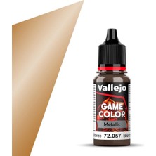 Vallejo 72057 18 ml. Bright Bronze, Game Color Serisi Model Boyası