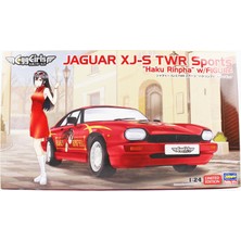 Hasegawa SP622 52422 1/24 Ölçek, Jaguar Xj-S Twr Sports (Haku Rinpha) ve Kız Figürü, Otomobil Plastik Model Kiti