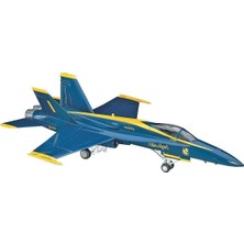 Hasegawa D10 440 1/72 Ölçek, F/A-18A Hornet Blue Angels, Savaş Uçağı Plastik Model Kiti