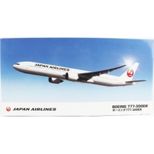 Hasegawa 19 10719 1/200 Ölçek, Boeing 777-300ER Japan Airlines Jal, Yolcu Uçağı Plastik Model Kiti