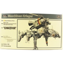 Hasegawa 64123 1/20 Ölçek, Schwarzer Hund W.H.J.131 Space Type Humanoid Unmanned Interceptor, Maschinen Krieger Serisi, Bilim K