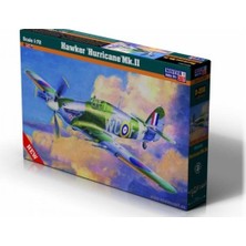 Mistercraft D208 1/72 Hawker Hurricane Mk.ııc Savaş Uçağı Plastik Model Kiti