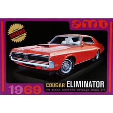 Amt 912 1/25 Ölçek, 1969 Mercury Cougar Araba, Plastik Model Kiti