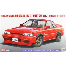 Hasegawa 20695 1/24 Ölçek, Nissan Skyline Gts-R (R31) (CUSTOM Ver. W/ Overfender),(Limited Edition) Otomobil Plastik Model Kiti
