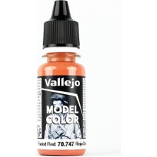 Vallejo 70747 18 ml. (035) Faded Red, Model Color Serisi Model Boyası