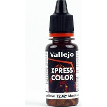 Vallejo 72421 18 ml. Copper Brown, Xpress Game Color Serisi Model Boyası