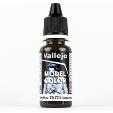 Vallejo 70771 18 ml. (156) Dark Rust, Model Color Serisi Model Boyası