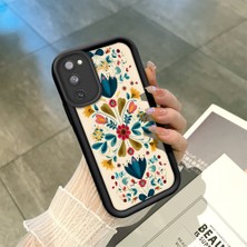 HONTINGA Samsung Galaxy S20 Fe ile Uyumlu Kılıf Kamera Koruyucu Basitlik Anti Düşme Kamera Korumalı Şirin Kedi Çiçekli Siyah Desen Yumuşak Silikon Couple Telefon Kılıfı Kadın ve Erkek Için Uygundur K2-0683