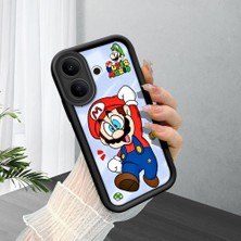HONTINGA Vıvo V60 Lite ile Uyumlu Kılıf Kamera Koruyucu Basitlik Anti Düşme Kamera Korumalı Şirin Kedi Stitch Siyah Desen Yumuşak Silikon Couple Telefon Kılıfı Kadın ve Erkek Için Uygundur K2-0684