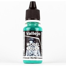 Vallejo 70755 18 ml. (074) Light Emerald, Model Color Serisi Model Boyası