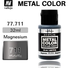 Vallejo 77711 32 ml. Magnesium, Metal Color Serisi Model Boyası