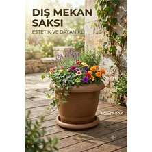 Veniv Antik Saksı 7,50 Litre Dış Mekan Saksısı 1 Adet