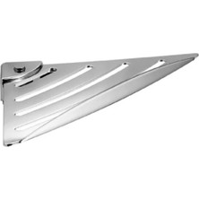 Gedy (20 Adet) Essential Duş Malzemelik, Köşe, 17.8xh4.9cm - Krom