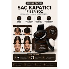 Perarise Saç Kapatıcı Yeni Nesil Saç Dolgunlaştırıcı Koyu Kahve Pudra | Seyrek Sakal Saçlar için Saç Fiberi | Saç Ve Beyaz Kapatıcı  Suda Çıkmaz beyaz saç kapatıcı