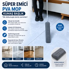 Gülnar Grup Dip Köşe Bucak Temizleme Mopu  ( 1 Yedek Bezli)