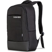 NAVEE Sırt Çantası - Bölmeli Taşıma Çantası - 15.6 Inç Uyumlu Laptop Çantası Askılı Su Geçirmez - 13X32X44 cm