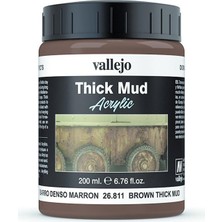 Vallejo 26811 200 Ml. Brown Splash, Çamur Dokusu