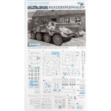 Dragon 6772 1/35 Ölçek, Sd.kfz. 234/4 Zırhlı Keşif Aracı Plastik Model Kiti